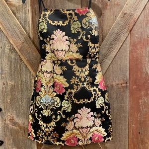 Urban Outfitters brocade mini dress